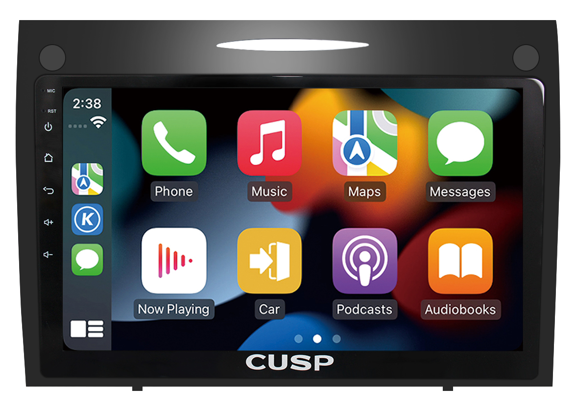 CUSP Benz SLK R171 2004-2012/ SLK 200/ SLK 280/ SLK 350 /SLK 551 9 Inch HD IPS Screen Android Car Stereo Radio GPS Navigation Multimedia Player Tablet with Car Play and Android Auto, Bluetooth,FM,AMV